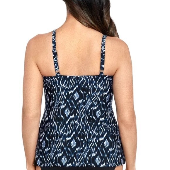 NWT MIRACLESUIT | Palatium Love Knot Underwire Tankini Top 12 - Picture 2 of 6